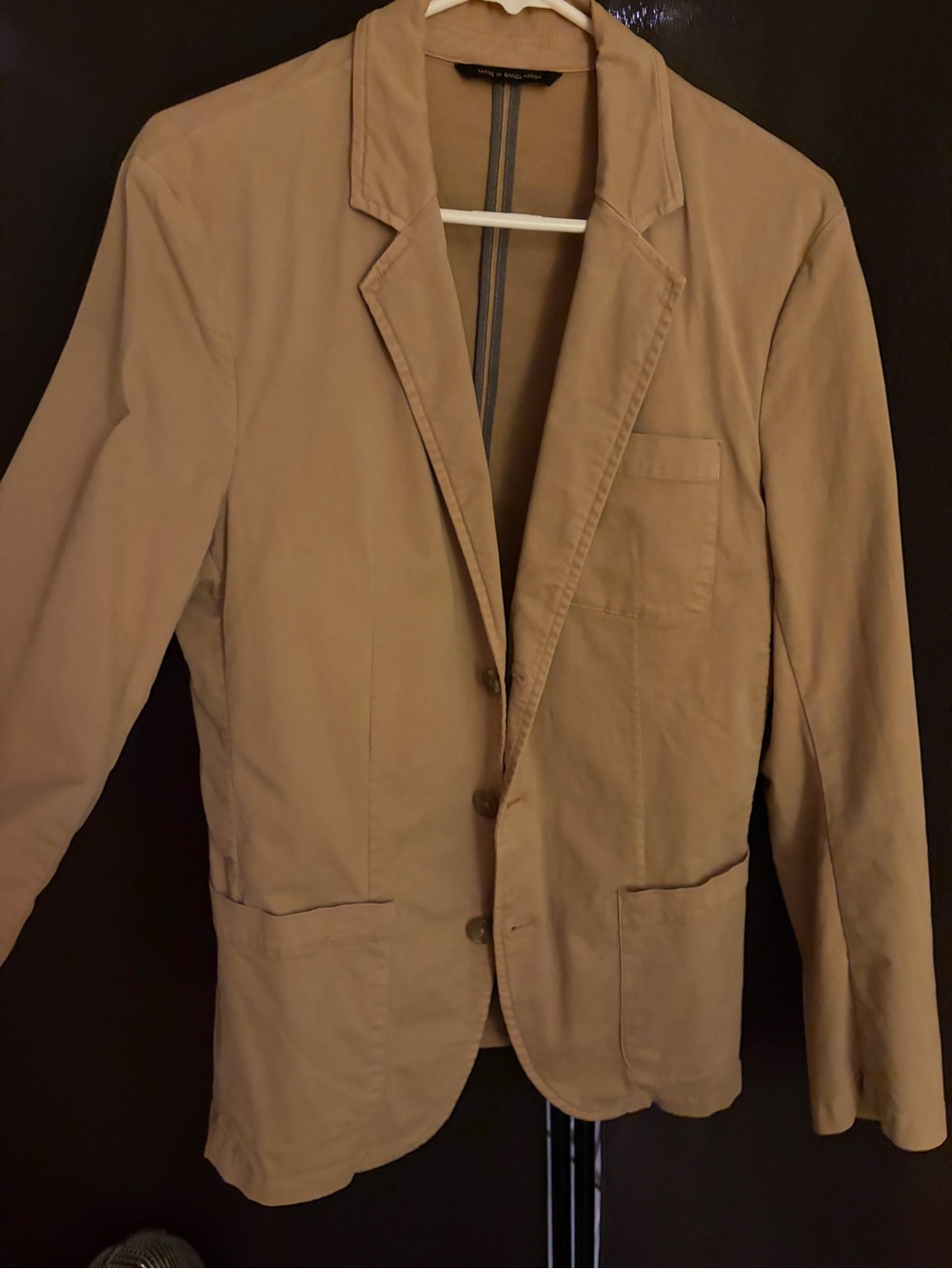 Banana Republic Khaki Lightweight Casual blazer